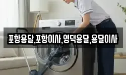포항용달,포항이사,영덕용달,용달이사