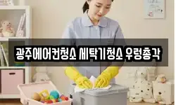 광주에어컨청소 세탁기청소 우렁총각