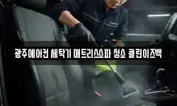광주에어컨 세탁기 매트리스소파 청소 클린이즈백
