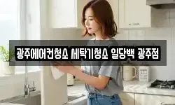 광주에어컨청소 세탁기청소 일당백 광주점