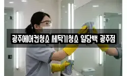 광주에어컨청소 세탁기청소 일당백 광주점