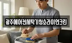 광주에어컨세탁기청소라이언크린
