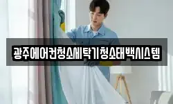 광주에어컨청소세탁기청소태백시스템