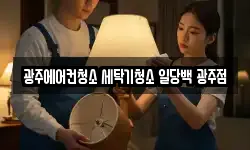 광주에어컨청소 세탁기청소 일당백 광주점