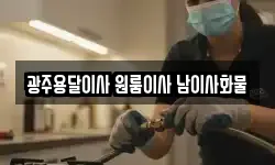 광주용달이사 원룸이사 남이사화물