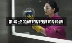 집치워주는곳.고인유품정리집정리물품정리집청소업체