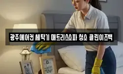 광주에어컨 세탁기 매트리스소파 청소 클린이즈백