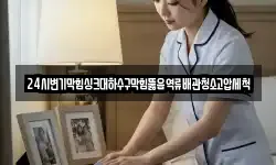 24시변기막힘싱크대하수구막힘뚫음역류배관청소고압세척