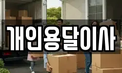 개인용달이사