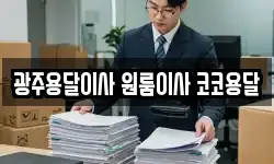 광주용달이사 원룸이사 코코용달