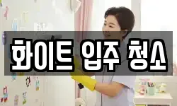 화이트 입주 청소