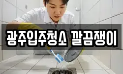 광주입주청소 깔끔쟁이