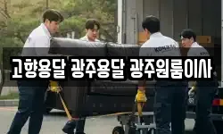 고향용달 광주용달 광주원룸이사
