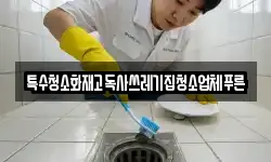 특수청소화재고독사쓰레기집청소업체푸른