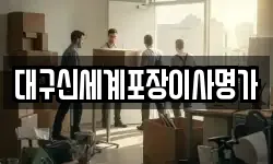 대구신세계포장이사명가