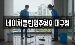 네이처클린입주청소 대구점