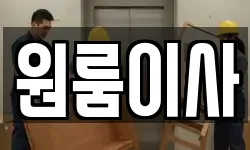 원룸이사