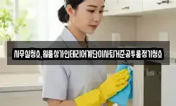 사무실청소,원룸상가인테리어계단이사퇴거준공투룸정기청소
