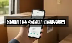 용달이사1톤트럭화물이사원룸사무실일반