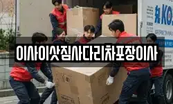 이사이삿짐사다리차포장이사