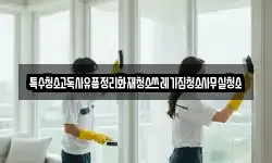 특수청소고독사유품정리화재청소쓰레기집청소사무실청소