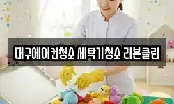 대구에어컨청소 세탁기청소 리본클린
