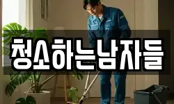 청소하는남자들
