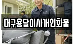 대구용달이사개인화물
