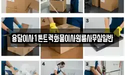 용달이사1톤트럭화물이사원룸사무실일반