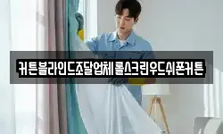 커튼블라인드조달업체롤스크린우드쉬폰커튼