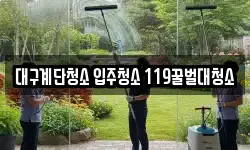 대구계단청소 입주청소 119꿀벌대청소