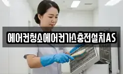 에어컨청소에어컨가스충전설치AS