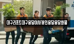 대구리프트대구용달이사개인용달용달화물