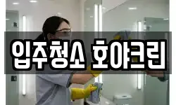 입주청소 호야크린