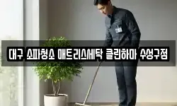 대구 소파청소 매트리스세탁 클린하마 수성구점