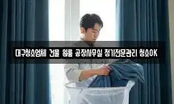 대구청소업체 건물 원룸 공장사무실 정기전문관리 청소OK