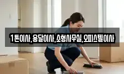 1톤이사,용달이사,소형사무실,오피스텔이사