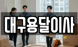 대구광역시 중구 남성로 이사,용달이사,포장이사,원룸이사,보관이사