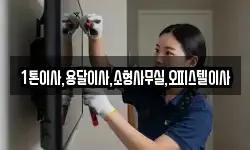 1톤이사,용달이사,소형사무실,오피스텔이사