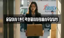 용달이사1톤트럭화물이사원룸사무실일반