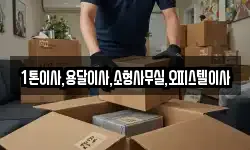 1톤이사,용달이사,소형사무실,오피스텔이사