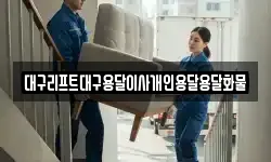 대구리프트대구용달이사개인용달용달화물