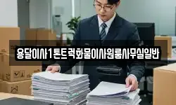 용달이사1톤트럭화물이사원룸사무실일반