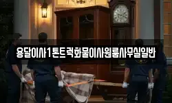 용달이사1톤트럭화물이사원룸사무실일반