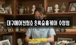 대구에어컨청소 초록숲홈케어 수성점