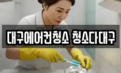 대구에어컨청소 청소다대구