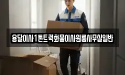 용달이사1톤트럭화물이사원룸사무실일반