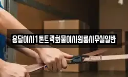 용달이사1톤트럭화물이사원룸사무실일반