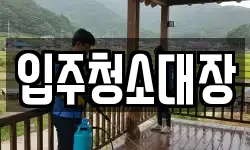 입주청소대장