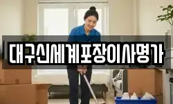 대구신세계포장이사명가